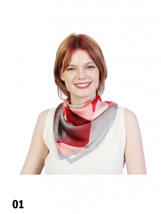 Woodpecker Print Fashion Square Scarf